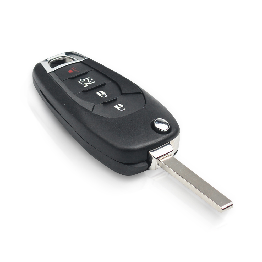KEYYOU 315Mhz/433MHZ Flip Remote Car Key For Chevrolet Colorado Cruze Trailblazer Onix Tracker Onix RS ID46 Chip