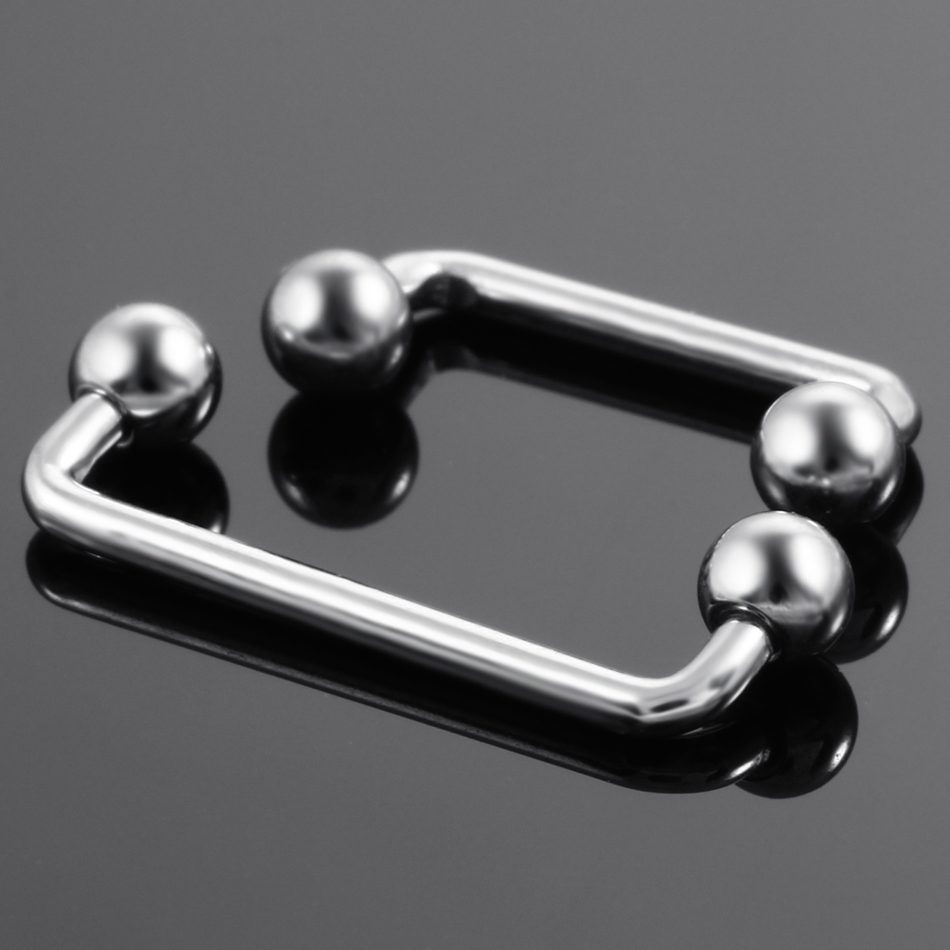 1PC Titanium Externally Thread Surfacel Barbells with Balls Microdermal Chest Eyebrow Piercing Vagina Sexy Body Jewelry