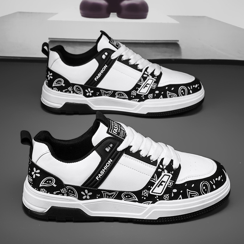 Men Fashion Casual New Breathable Athleisure Comfortable Trendy Versatile White Shoes Blue Free Shipping Outdoor