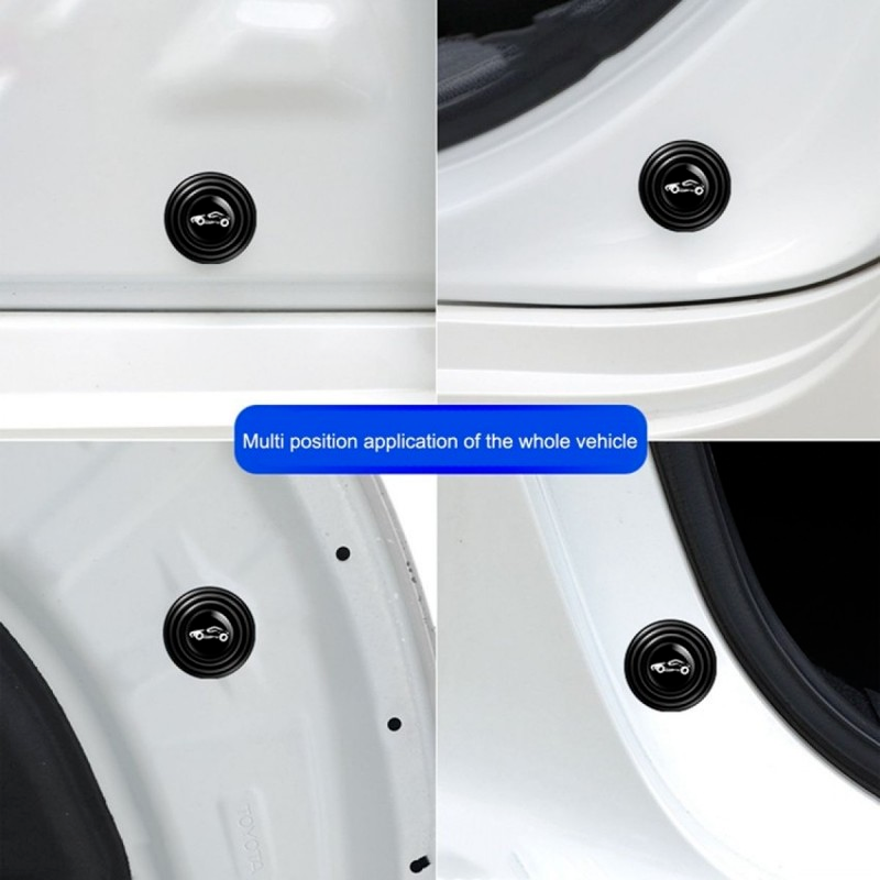 10pcs Car Door Shock Absorber Stickers Soundproof For X1 X2 X3 X4 X5 X6 E71 F16 G06 E70 E53 F15 G05 E84 F48 E83 F25 G01 F26