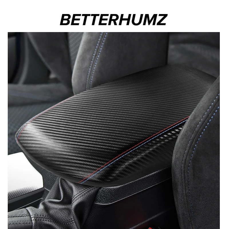 For F20 F21 F22 1 series Interior Trim Center Console Armrest Box Panel Cover Sticker Made of Alcantara Wrap Car Accessories