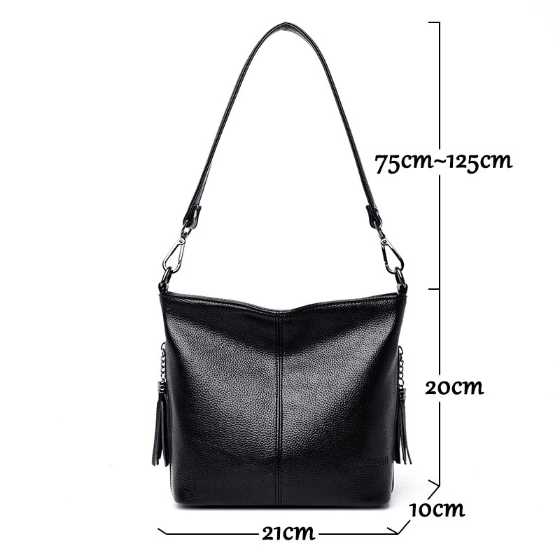 Solid Color Women Tote Bag High Quality Leather Ladies Handbag 2023 Women Shoulder Bag Small Crossbody Bags For Women Sac a Main