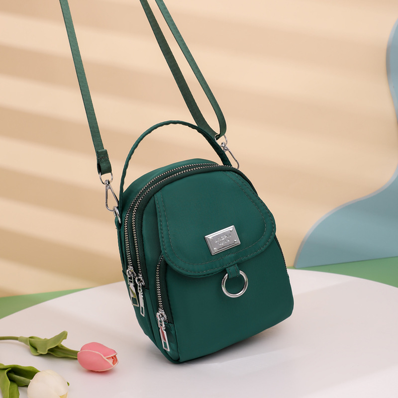 Fashion 3 Layers Women Small Handbag High Quality Durable Fabric Female Shoulder Bag Prettry Style Girls Lovely Mini Bag