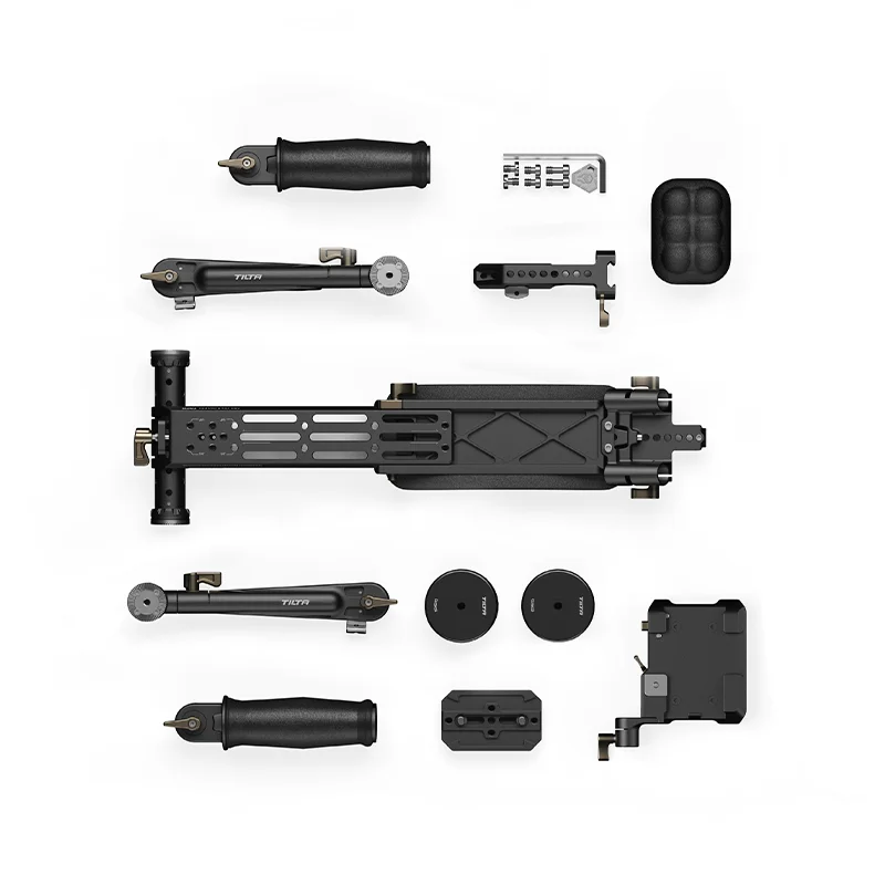 TILTA TA-LSR-B Lightweight Shoulder Mount Rig Support MANFROTTO ARCA Dual Quick Release Baseplate Adjustable arm fit 15mm nato