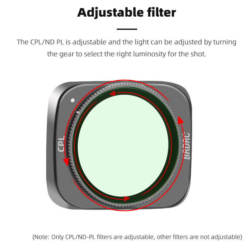 For DJI AIR 2S Camera Lens Filter ND8/16/32/64PL UV CPL Filters Kit For DJI AIR 2S Drone Accessories High Qualiry dropshipping