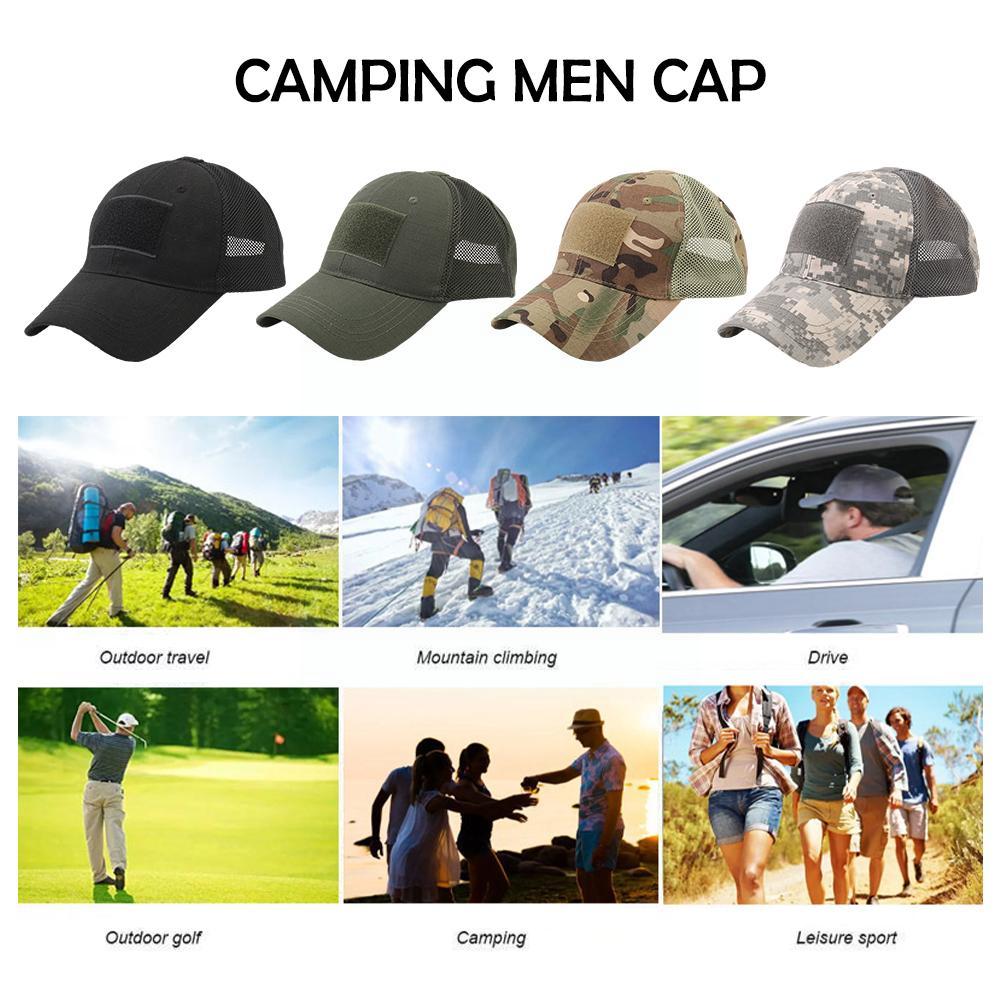 Men Gorras Baseball Cap Male Bone Masculino Dad Hat Cap Tactical Peaked Camouflage Cap New Men's Snapback Hat Trucker U8B8