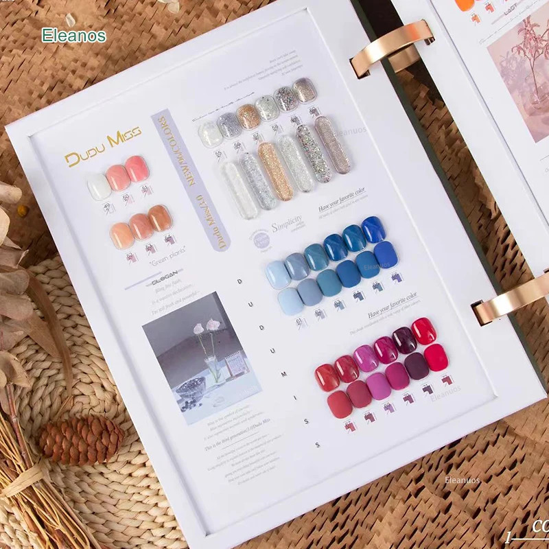 Eleanos Macaron Candy 96 Color Nail Gel Manicure Nail Salon Spring Summer 96pcs Gel Polish Set Soak Off UV LED Varnish Kit 15ml 240619