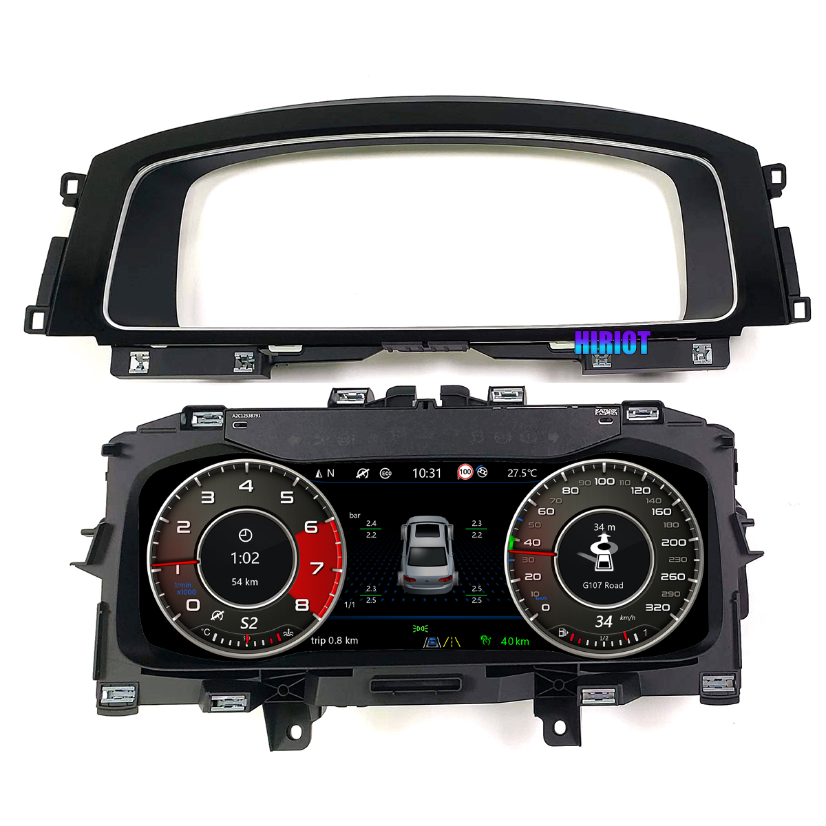 12.3''Digital LCD Instrument Cluster Virtual Cockpit For Golf 6 7 7.5 MK7 VII VI Tiguan Passat CC B8 Scirocco Jetta Speedometer