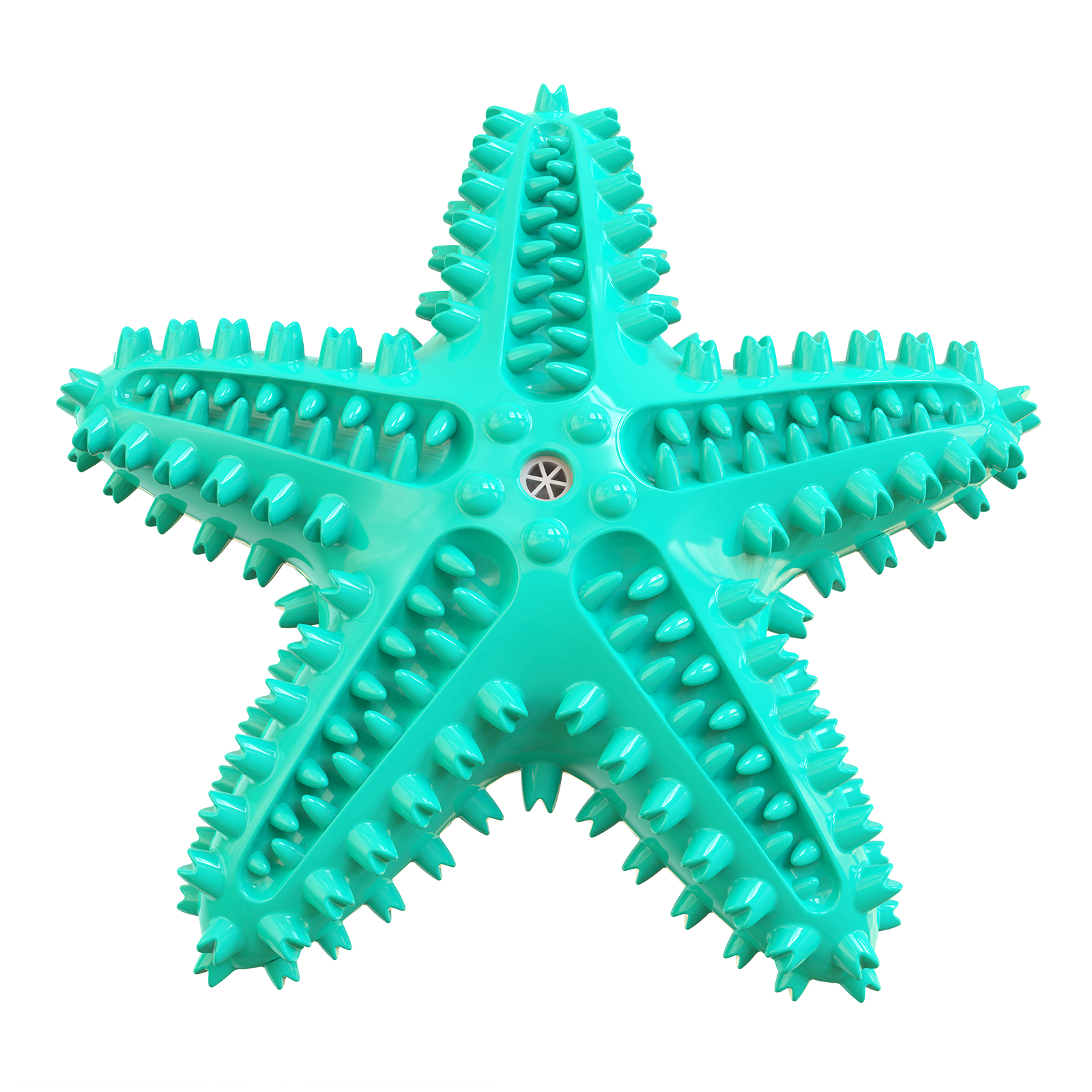 Factory Secure Sound Pet Toy Chew Toothbrush Starfish Teeth Cleaning Molar Dog Chew Squeaky Resistance Dog Toy