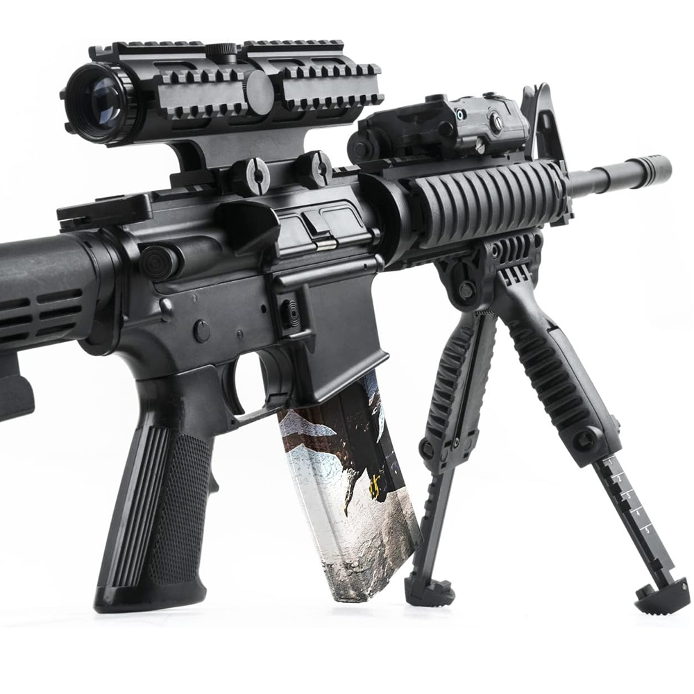 ZOHAN Gunskins Gear Waterproof Gun Skins vinyl Stickers for AR-15 Mags skin Guns Mag Skin Hunting Camo military accesory