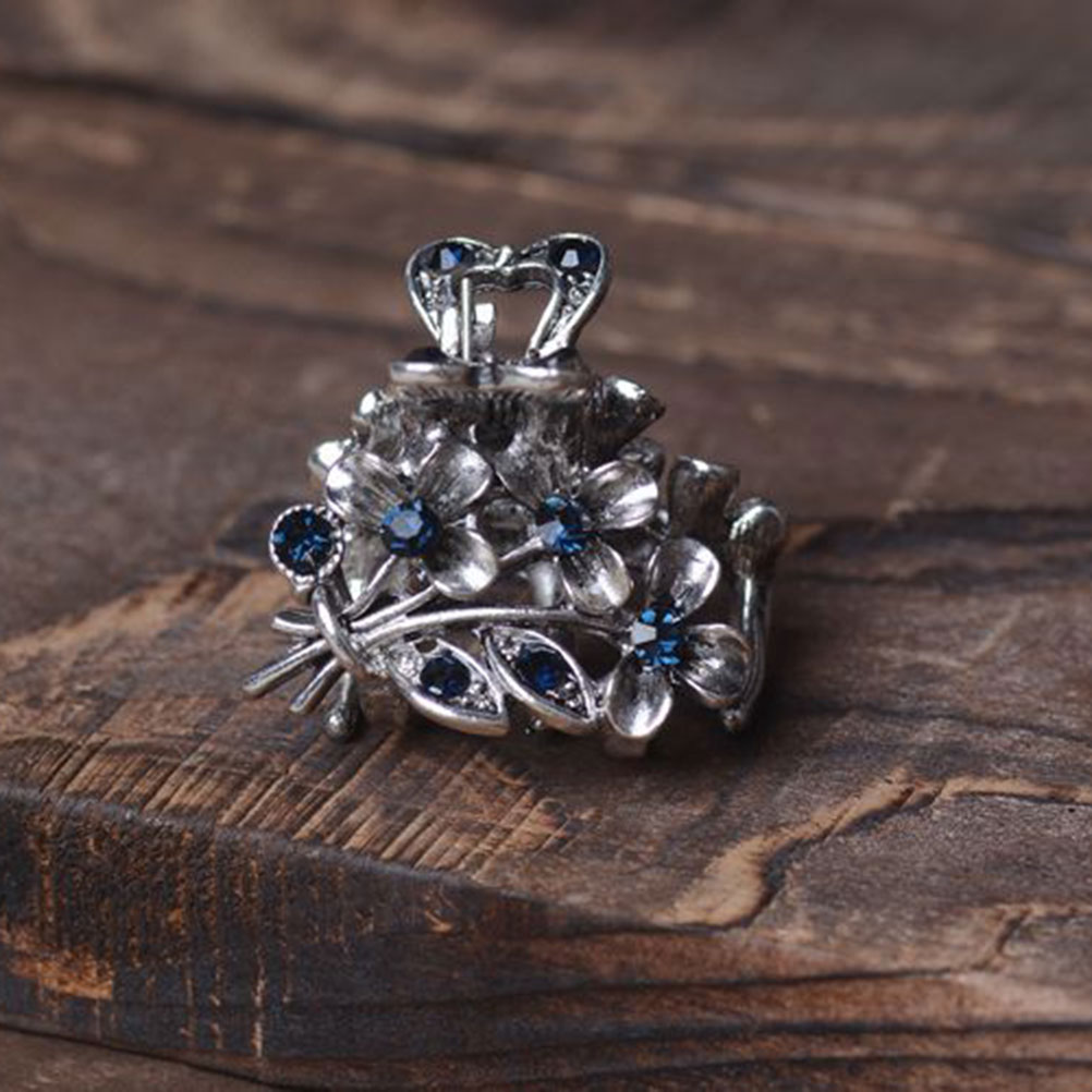 Clips Claw Fancy Elegant Hairpin Rhinestones Claw Clip Jaw Clips Hair Accessories for Lady smile