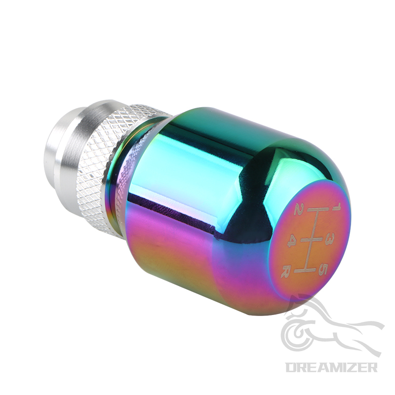 Universal Car Gear Shift Knob Gear Stick Manual Shifter Lever Retractable Adjustable Length Gear Head Aluminum Alloy Gear Head c1fde 5 5cfe4
