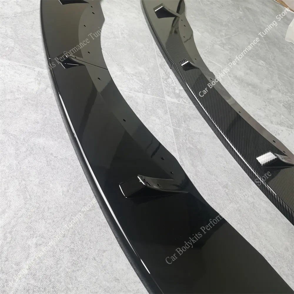 For BMW E90 E91 E92 E93 M3 2Pcs Front Bumper Splitter Lip 3 Series 320i 320d 330i Modify M3 Spoiler Diffuser 2008-2012 Tuning