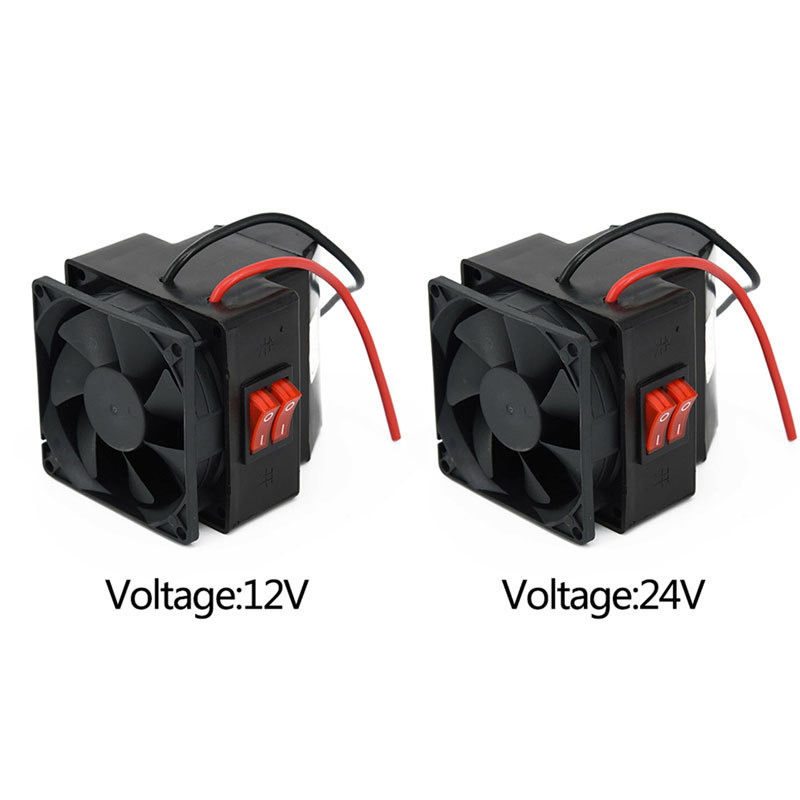 12V/24V 300W Winter Car Electric Heater Heating Fan Window Defroster Demister Car Accessories Supplies Products