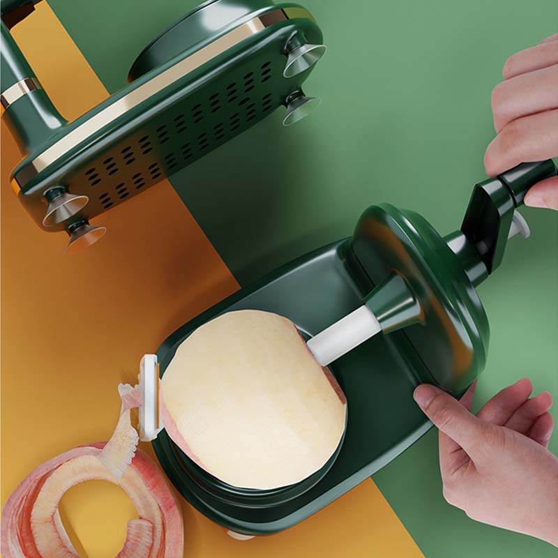 Hand-cranked Fruit Apples Peeler Machine Apples Peeler Slicer Manual Rotating Kitchen Peeling Machine for Apples Kitchen Gadgets
