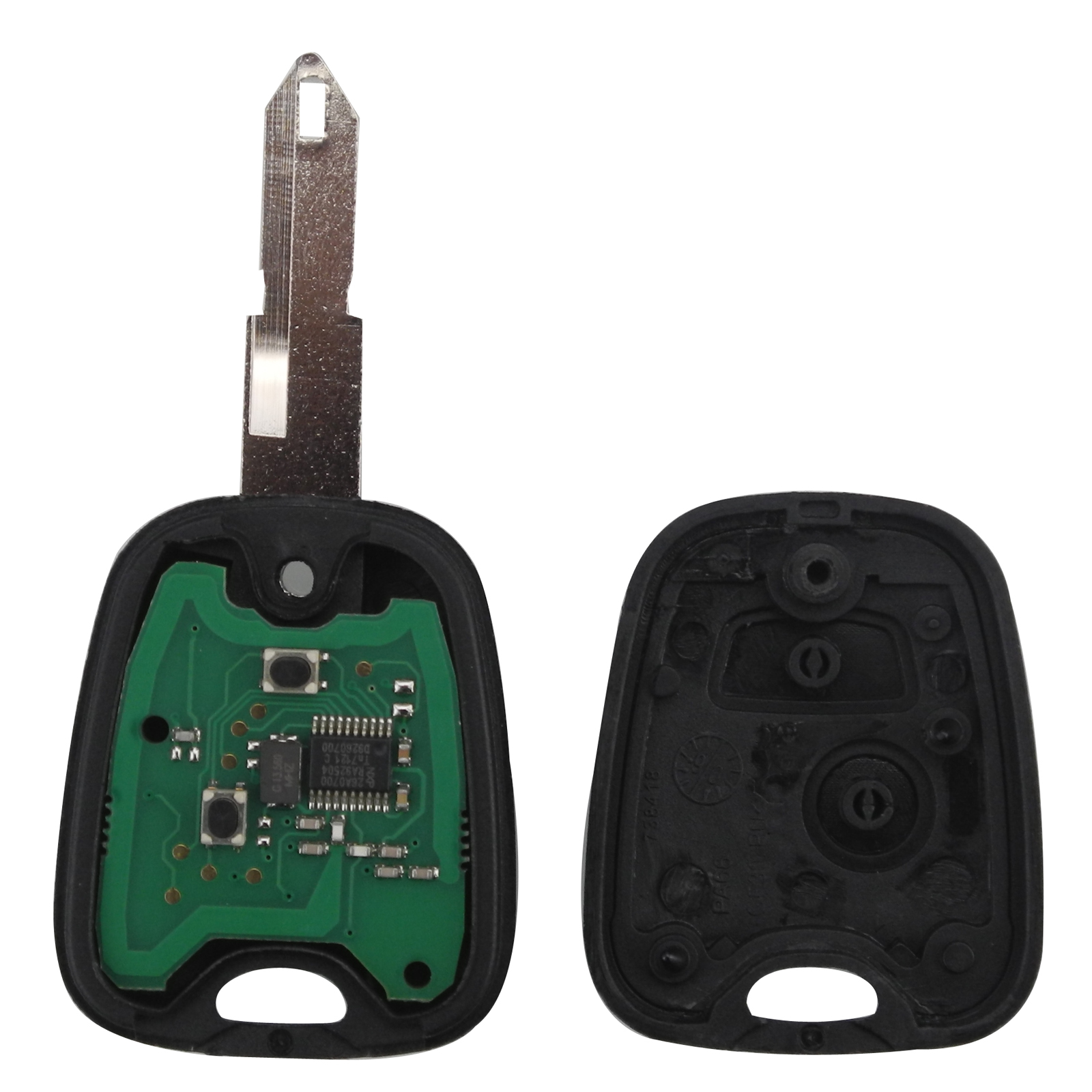 jingyuqin 2 Buttons ASK NE73 Blade Remote Key Shell Fob Controller Fit For PEUGEOT 206 433MHZ With PCF7961 Transponder Chip 3deb3 5 a5a27