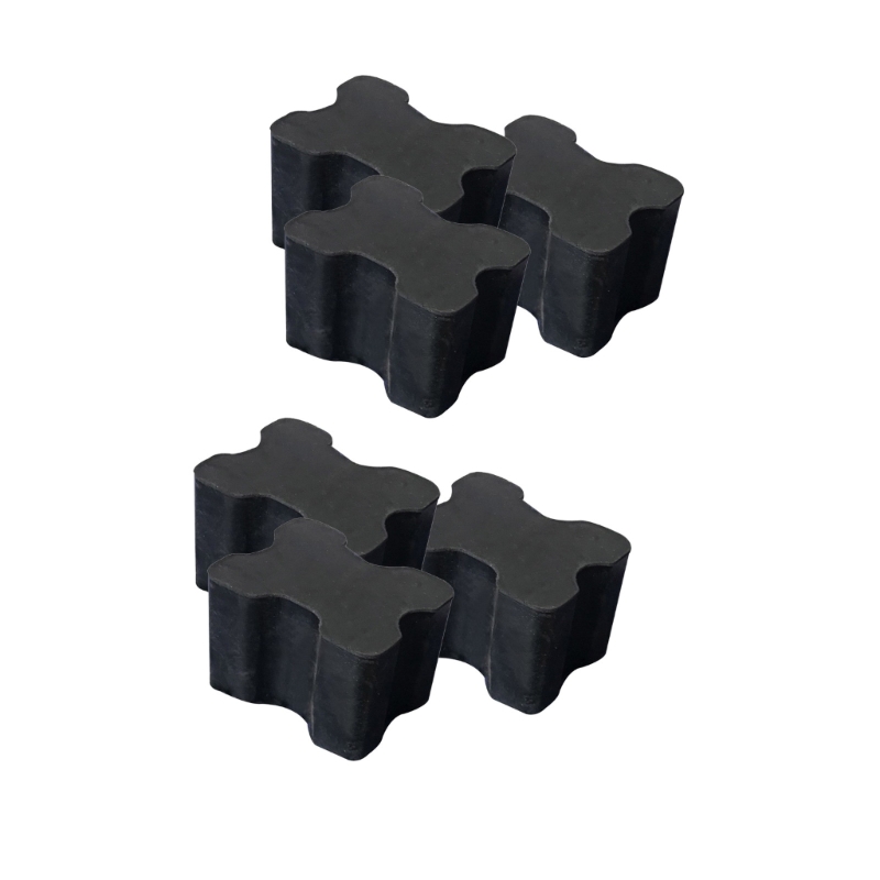 Rubber ddmysmile Front Automobile U90c Coil Spring Boosters Set, Rubber Coil Spacers, 1.5" Thick Car Coil Spring Spacers Smile Set, , 1.5"