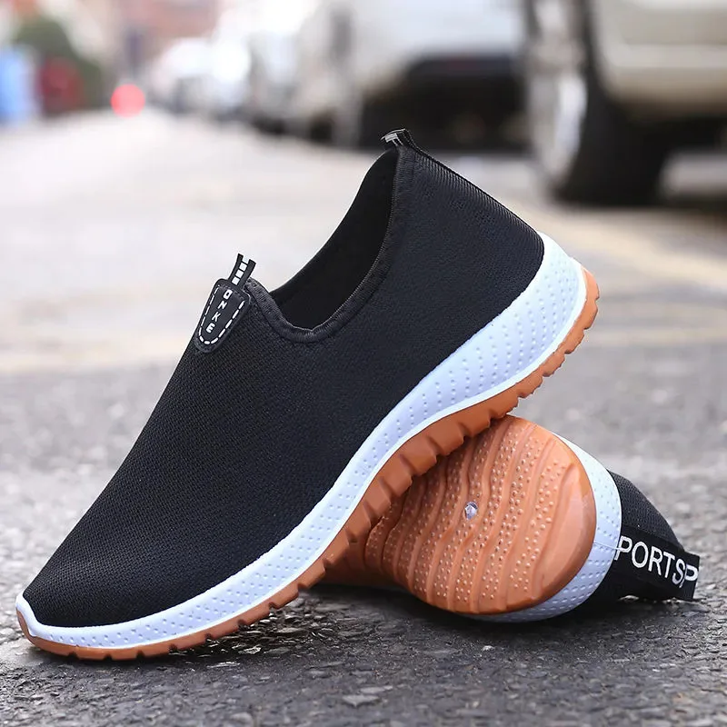 Leisure Sports Cloth Shoes Men s Mesh Breathable Soft Sole Running