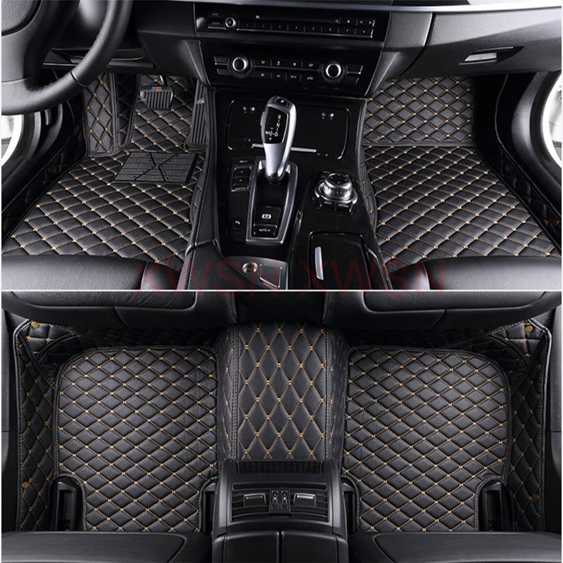 Custom 3D Full Coverage Car Floor Mats for 1 Series E81 2 E82 E87 E88 F20 4 Door Interior Accessories Carpet