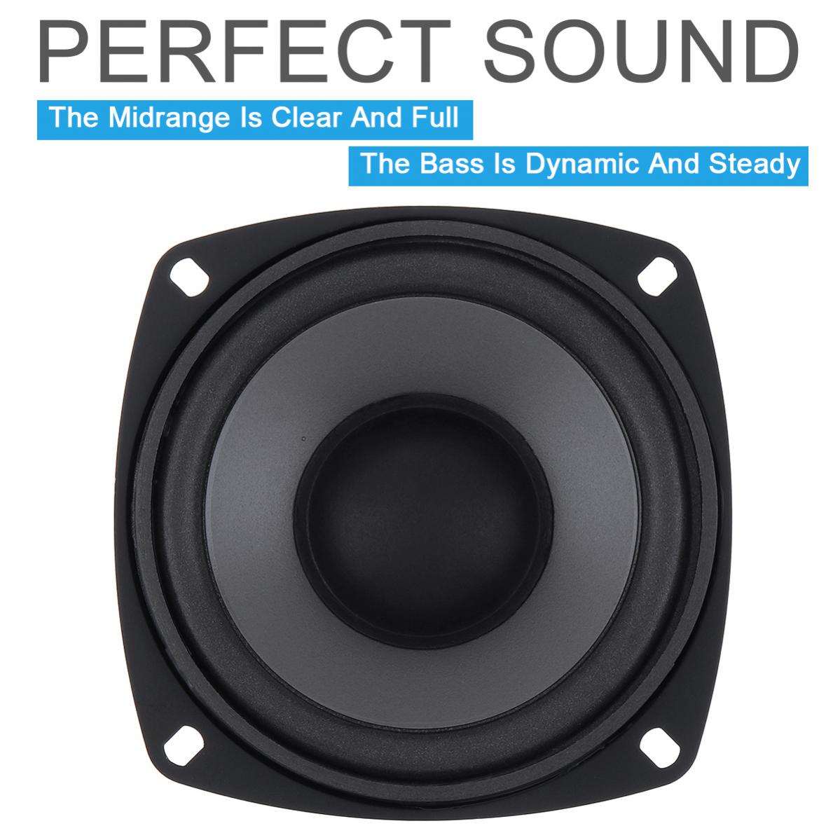 1iece 4 Inch 400W 2 Way Car HiFi Coaxial Speaker Vehicle Door Auto Audio Music Stereo Subwoofer Full Range Frequency Speaker