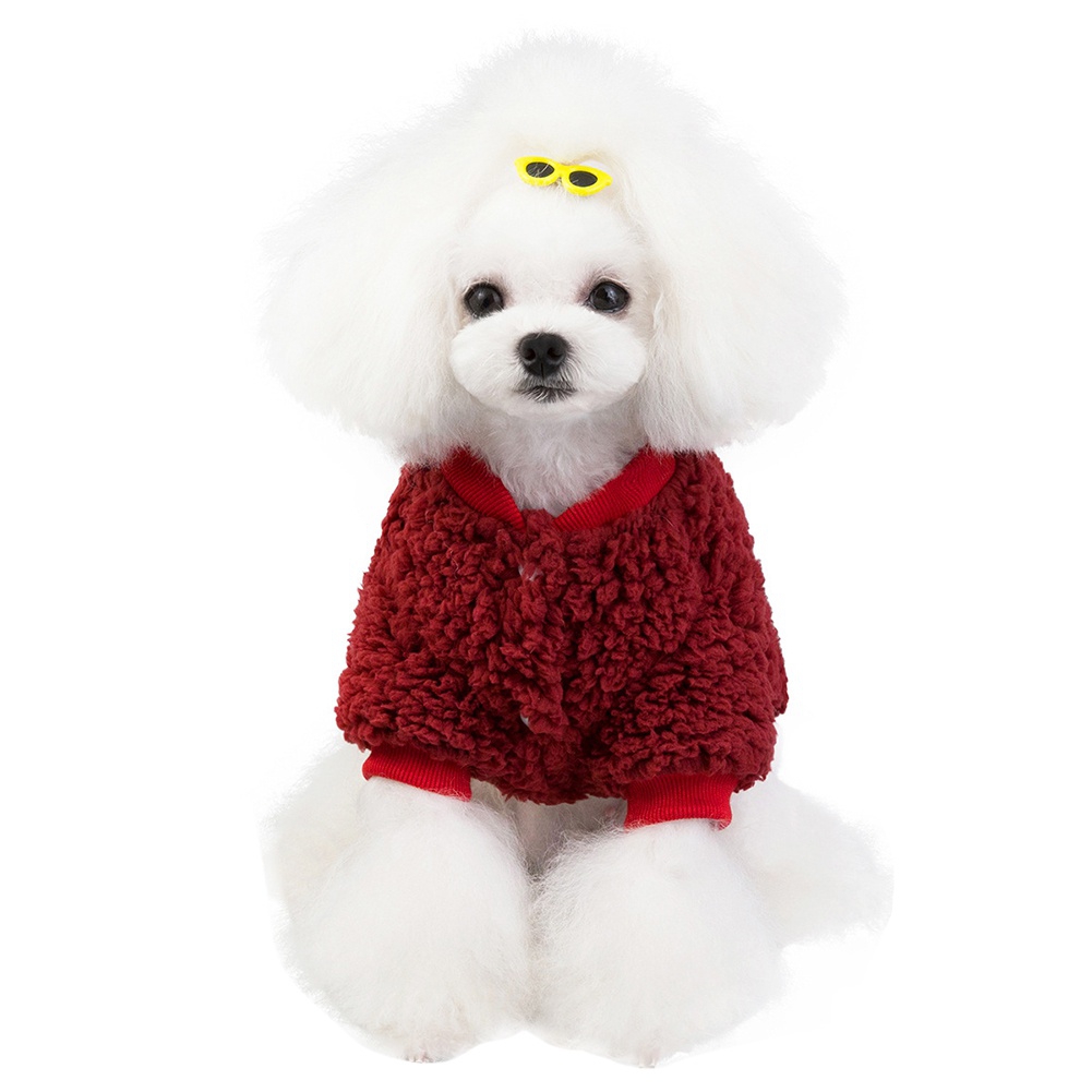 Fuzzy Dog Sweaters for Small Dogs Warm Soft Cozy Dog Coats Hooded Sweatshirt Fleece Small Dog Hoodies Cold Weather Cat Apparels
