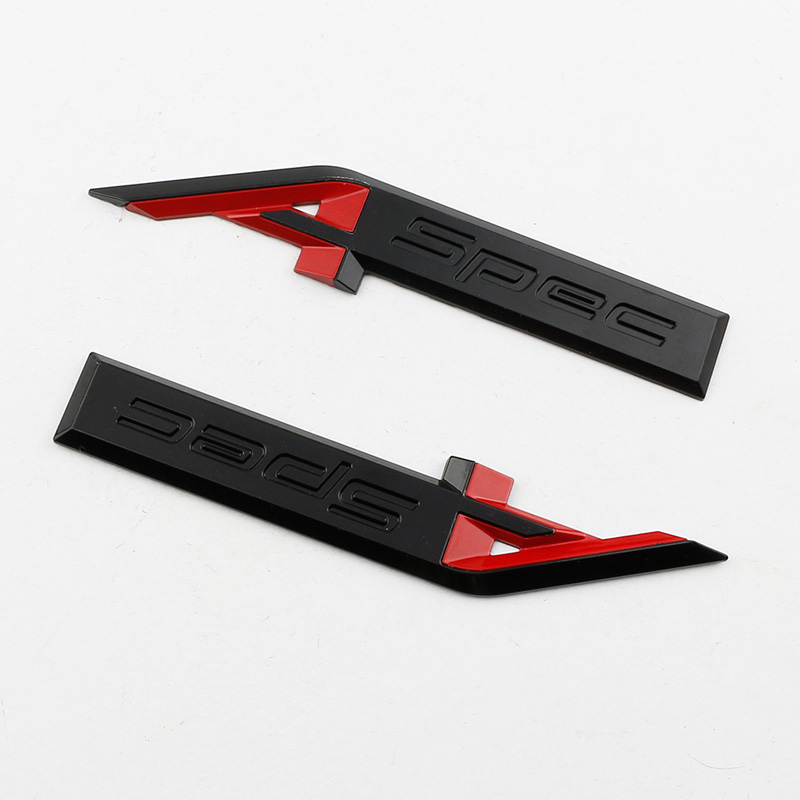 Car Trunk Emblem Sticker for Acura A-SPEC Integra MDX TL TSX RSX RDX NSX Letter Badge Decals Decoration