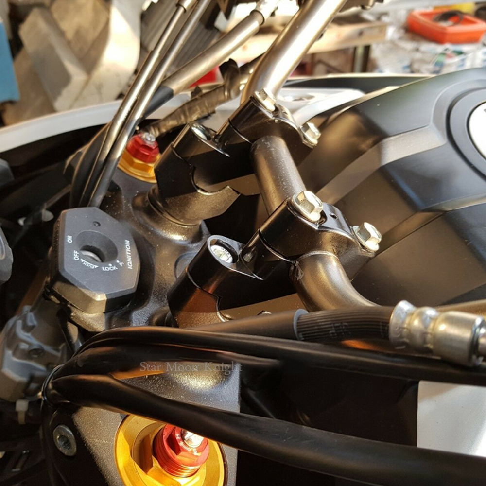 For Honda NC 750 X NC750X 2016 - 2021 CB500X CB500F CB300F Motorcycle Accessories Riser Lifting Handlebar Clamp Handlebar Riser c79f6 5 400c9