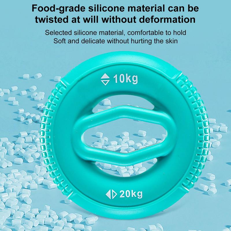 Hand Grip Strength Rings Silicone Grip Trainer Hand Exerciser Grip Trainer Finger Exerciser Forearm Grip Workout Forearm