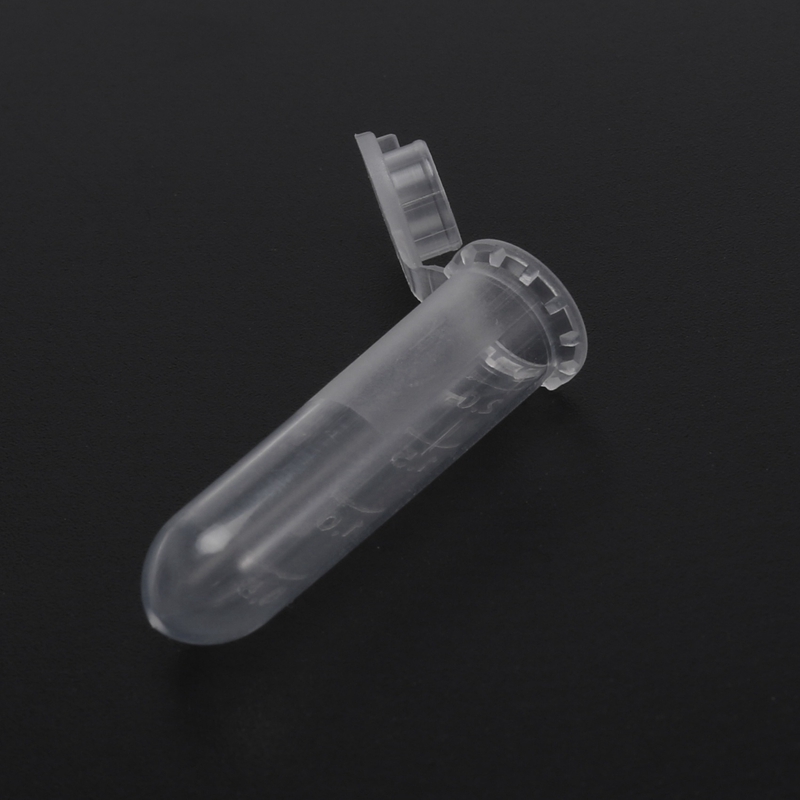 1500Pcs 2Ml Micro-Centrifuge Tube Test Tube Vial Clear Plastic Vials Container Snap Cap For Laboratory Sample Storage