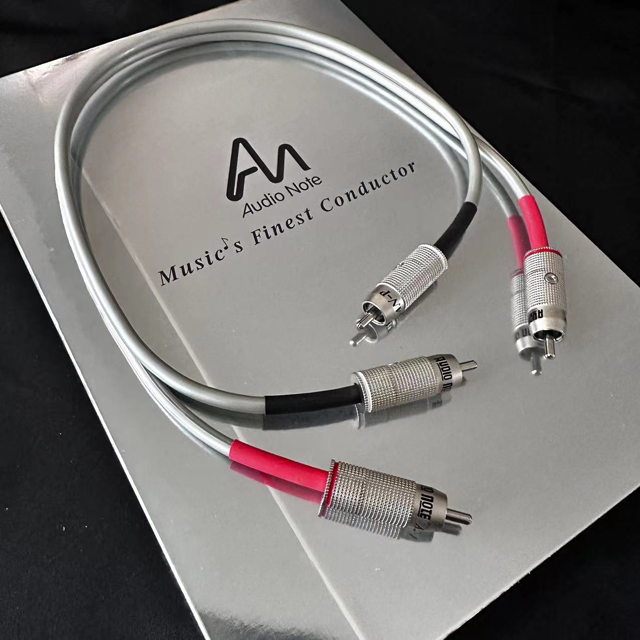 Audio Note AN-Vx Audio Cables Solid Silver 99.99% RCA Interconnects Hi-End Extend Audio Single Cable