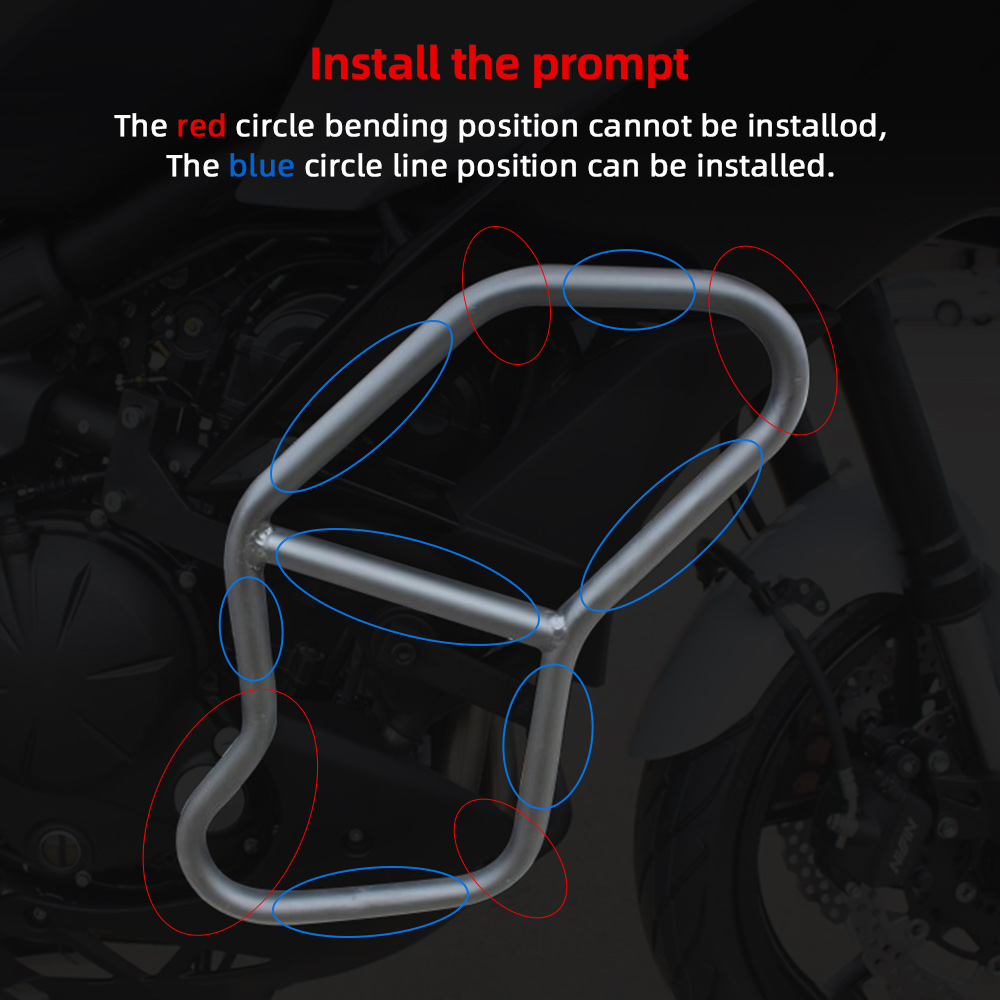 Protector de parachoques para motocicleta, bloque decorativo para BMW R1200GS, R1200, Gsa, 1200GS, ADVENTURE LC, r1200gsa, 25MM