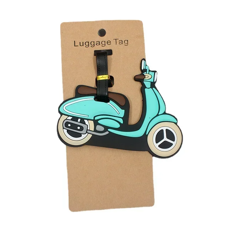 Travel Cute Lage Tag Plane & Car Lage Tag Silica Gel Suitcase ID Addres Holder Baggage Boarding Tag Portable Label c89be 5 e2302