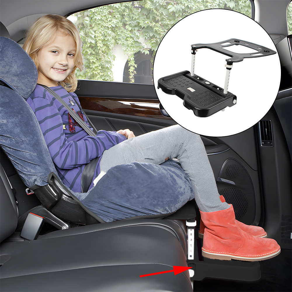 Car Interior Children Safety Seat Footrest Adjustable Supportor Pram Footrest Attachment Baby Kids Foot Pedal Holder Accessories d32e8