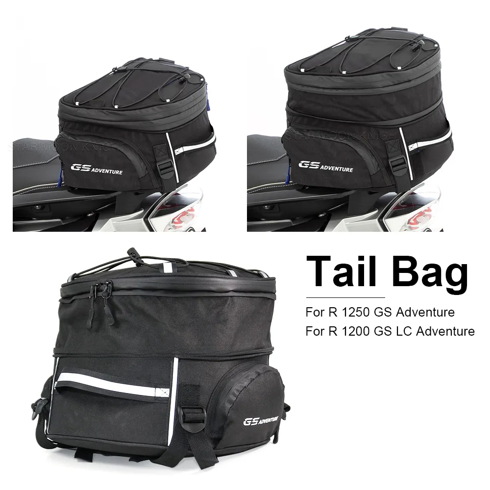 Lage Rack Bag For R1200GS LC 1200 Adventure R1250GSA R 1250 GS Motorcycles Tail Bags Multi-Functional Storage bag