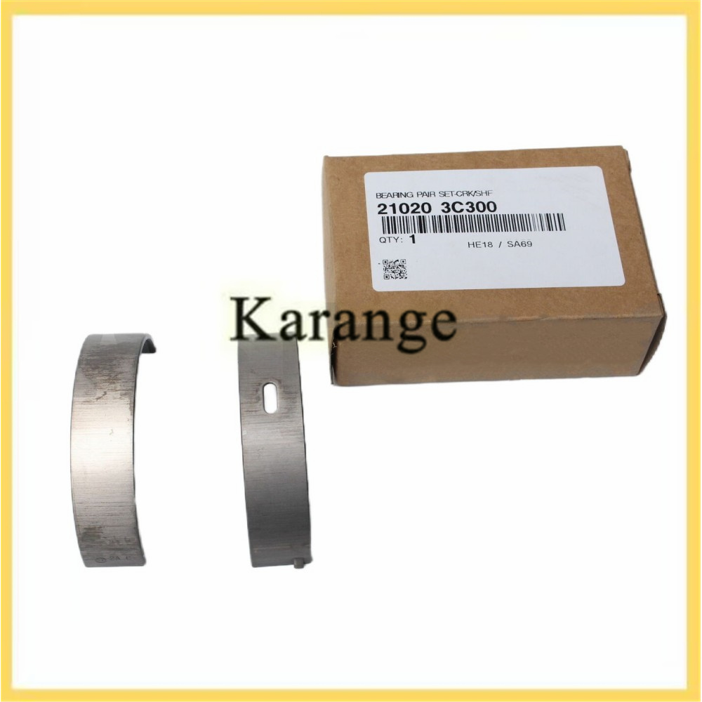 New 8PCS 21020-3C300 210203C300 Crankshaft Main Bearing For Kia & Hyundai 3.3L 3.8L