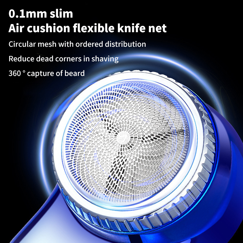 Portable Mini Electric Beard Shaving Machine USB Rechargeable For Men Wet Dry Face Beard Shaver Knife Low Noise Accessories