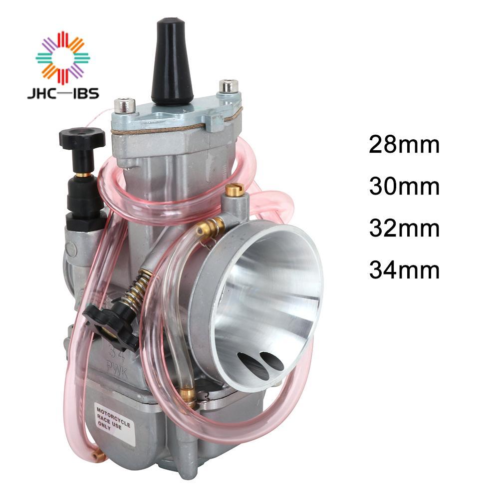Universal Carburetor For PWK 28 30 32 34 mm 2T 4T For Keihin Mikuni Carburador With Power Jet For Yamaha Suzuki Honda 75cc-250cc