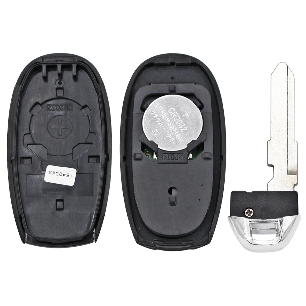 2 Buttons Remote Smart Card Control Key Fob for Suzuki Vitara 315 / 433MHZ With ID47 Chip Original Key TS007 TS008