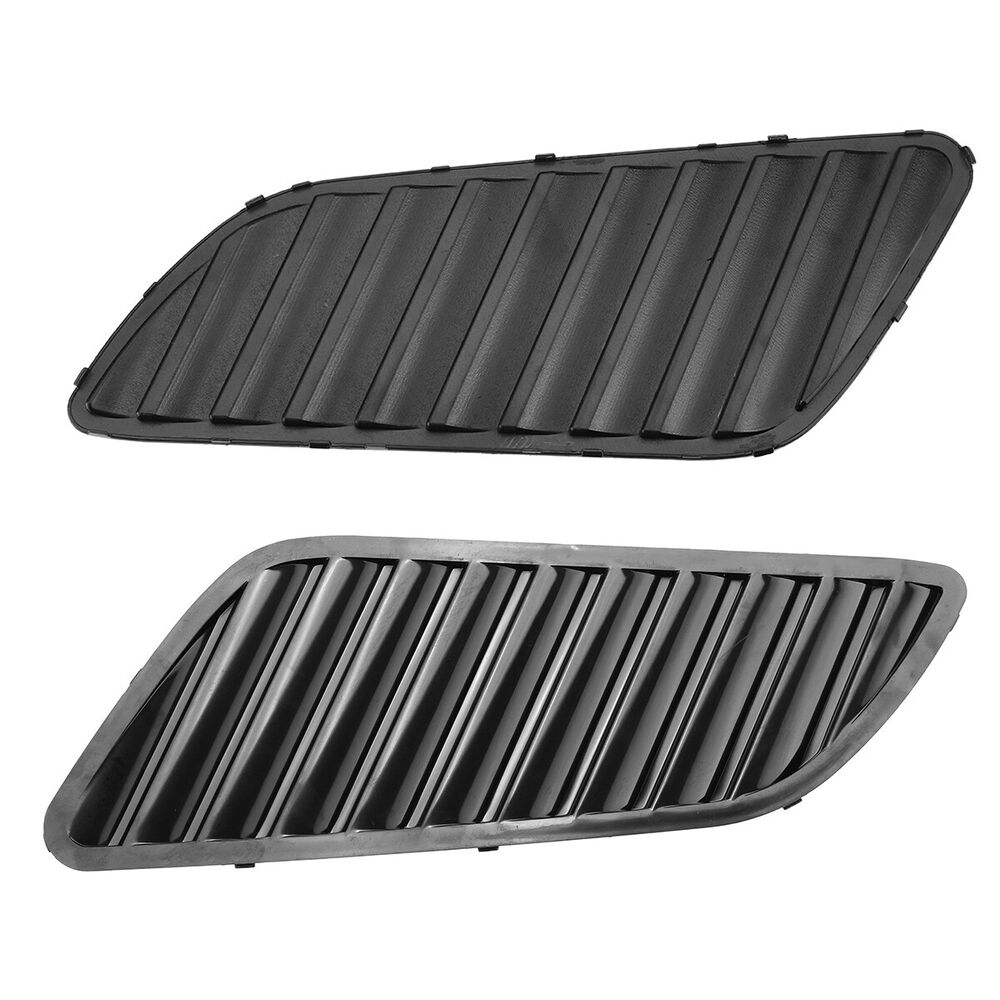 Engine Hood Louvers Scoop Bonnet Vent For E90 E91 E92 E93 F30 F80 E46 M3 Air Intake Cover Black/Carbon