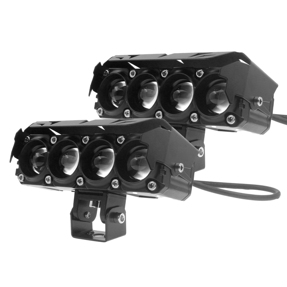 2PCS Motorcycles Working Spot Light Motorcycle Headlights Headlamp Spotlights Fog Head Light LED Car Accessory 2f274
