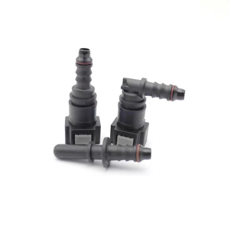 7.89-ID6/7.89-ID8/9.49-ID6/9.89-ID8 Car Fuel Line Coupler Quick Release Connect Connector Plastic Fuel Line Rubber Hose Coupler