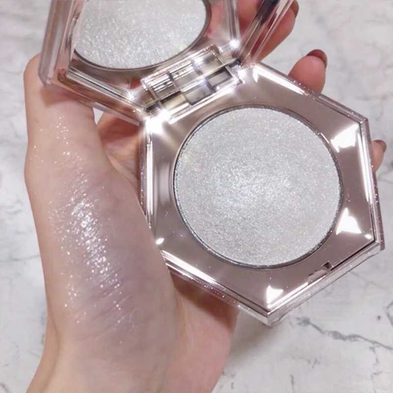 Shimmer Highlighter Powder Palette Face Contour Makeup Highlight Face Bronzer Highlighter Brighten Skin Face Blush Cheek Blush 240621