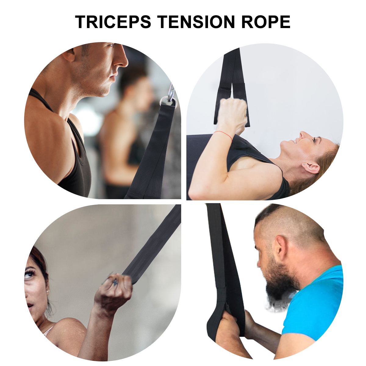 Resistance Metal Heavy Straps Band Duty D- Rings Exercise Handles Grips for Bodybuilding Training Men Gym Home Workouts Use ( smile D- ( D- ( D- (