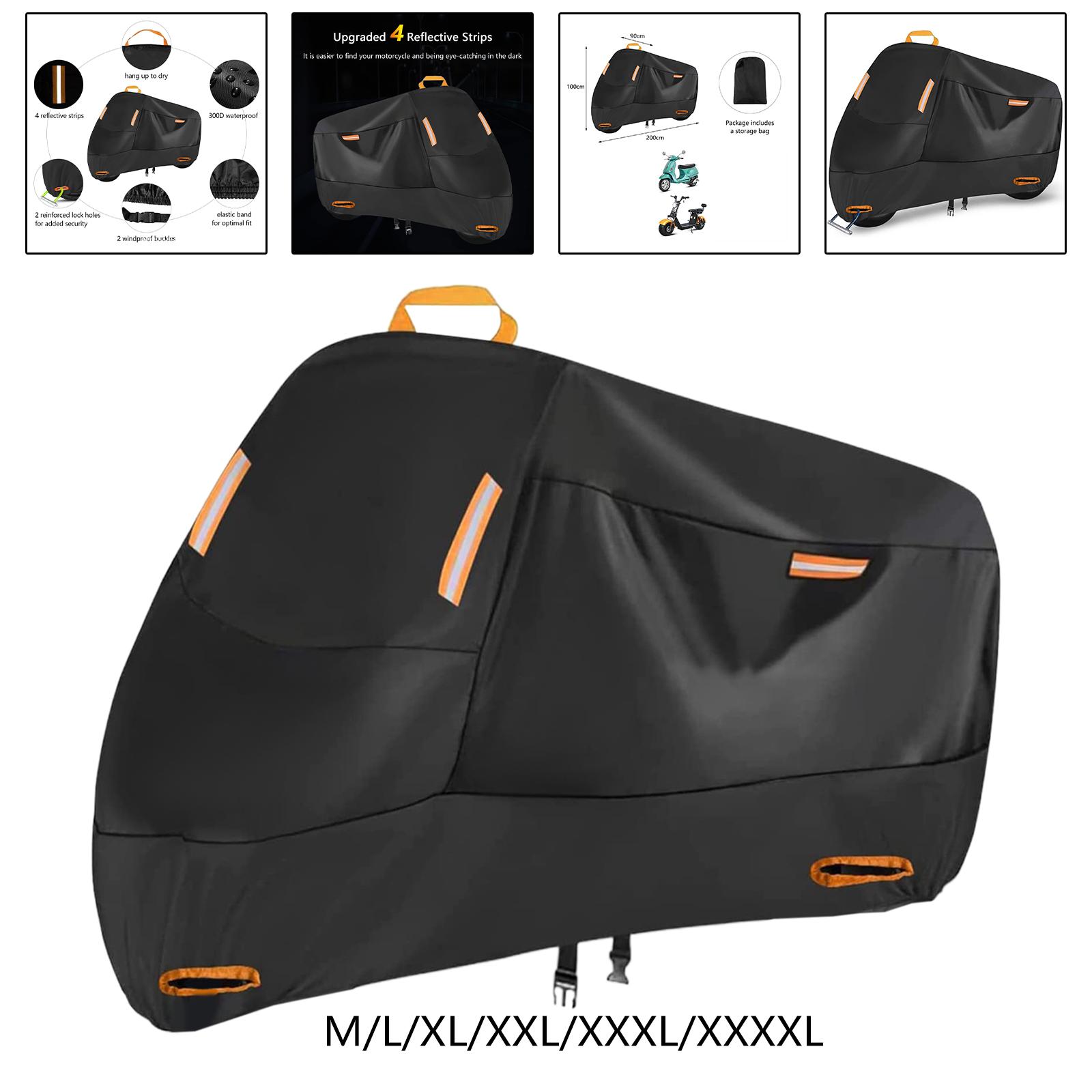 Heavy-Duty Motorcycle Shield: Secure Your Ride from Elements & Thieves