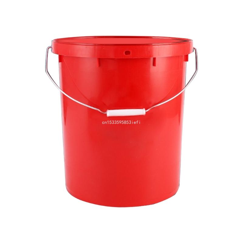 Car Wash Bucket Seat-Mounted Car Cleaning Bucket with/without Lid for Car Wash