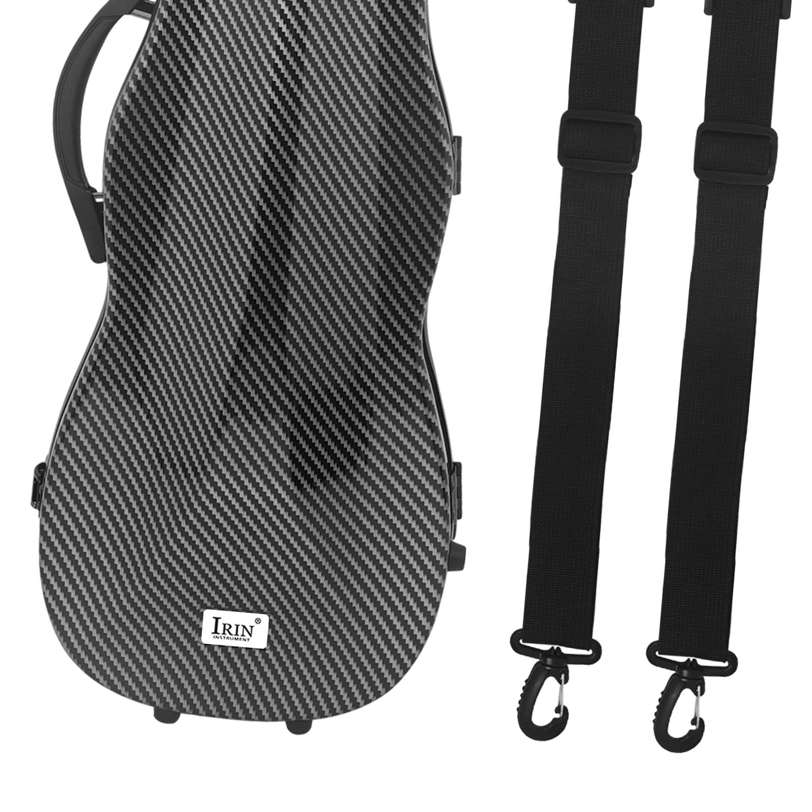Adjustable 4/4 ddmysmile Violin Case Straps Sturdy Built In Hygrometer For Enthusiasts Smile