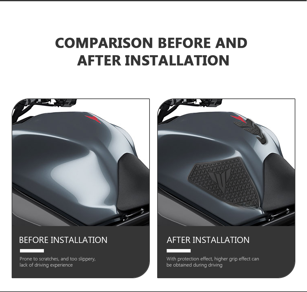 Motorcycle side fuel tank pad Tank Pads Protector Stickers Decal Gas Knee Grip For Yamaha MT-09 MT 09 MT09 SP 2021 2022 2023 b9bce 5 4363f