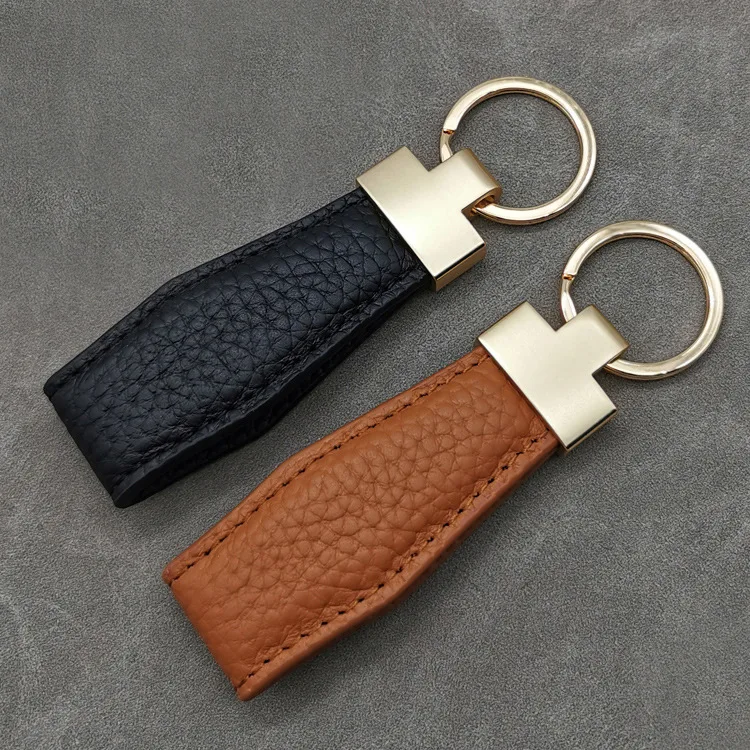 Luxury Key Chain Lady Men Keychain Exquisite Leather Car Key Ring Holder Gift for Girl Besties Male Accessories Dropshipping