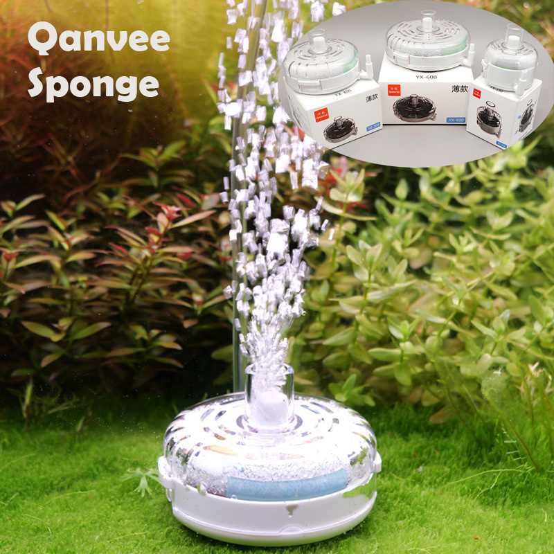 Qanvee MINI Sponge Aqua Aquarium Filter Material Fish Tank YX Series Accessories Fishbowl Ecoflow Filtro Akvarium Treatment