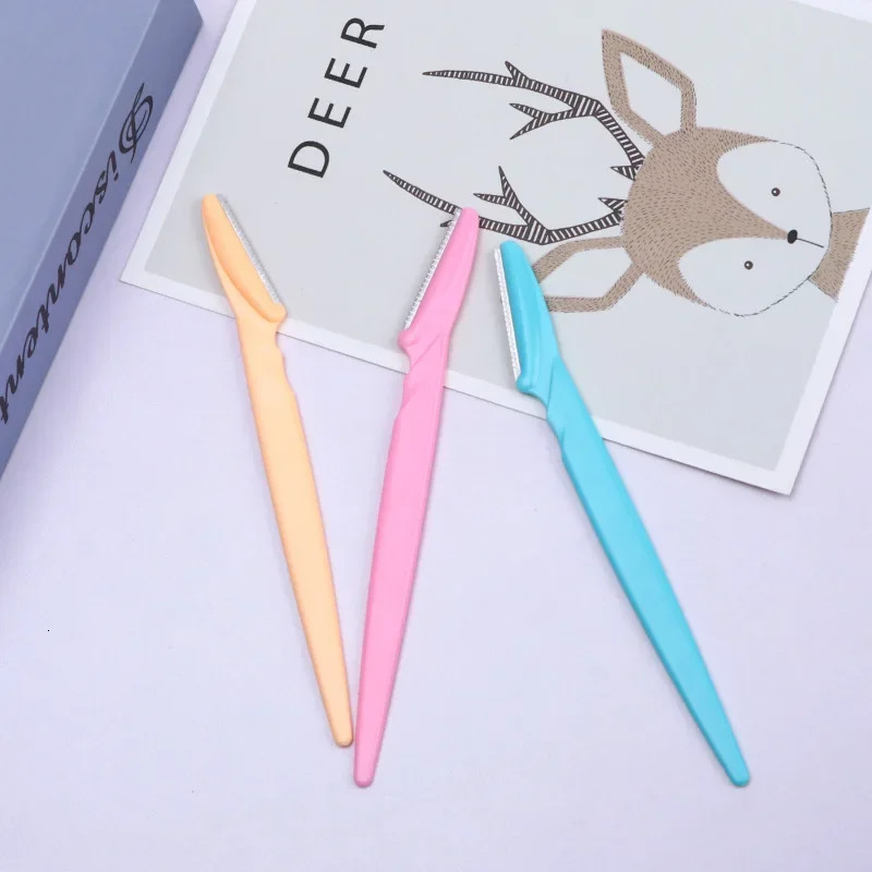 Yunduogirl 4/10/15Pcs Eyebrow Trimmer Blade Shaver Portable Face Razor Eye Brow Epilation Cutters Razor for Woman 240621